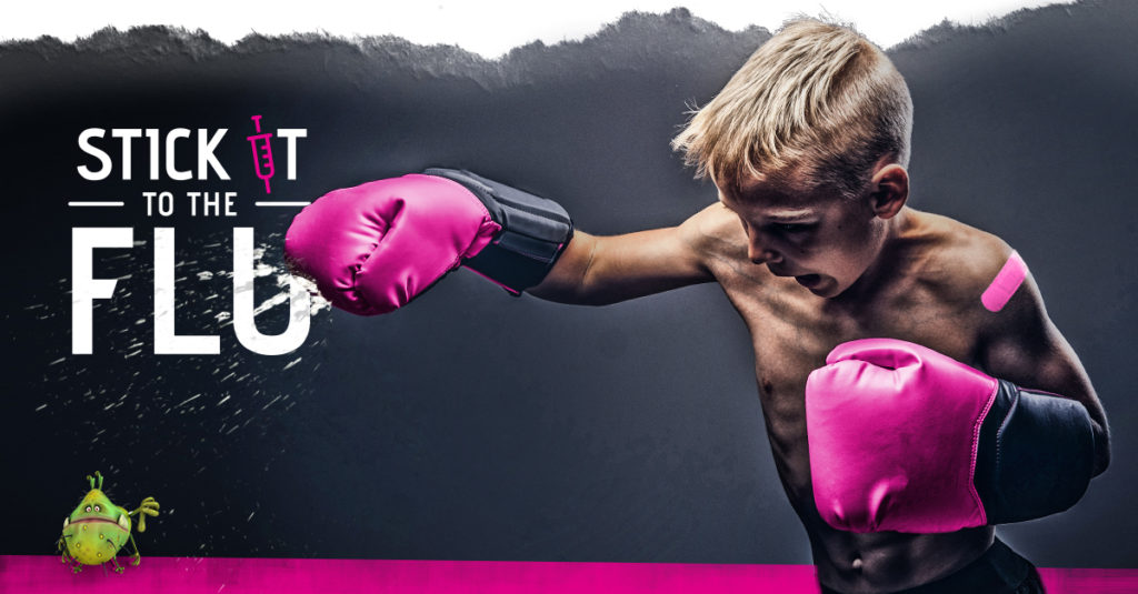 Stick It To The Flu ad: Missouri Department of Health & Senior Services